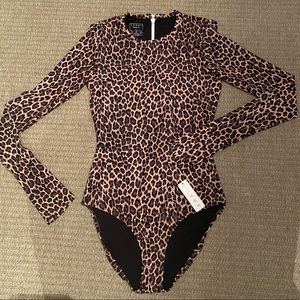 Long-sleeve bathing suit from Cover!